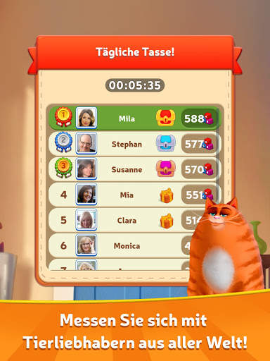 🔥Kitty Scramble: Wordstapel screenshot 10