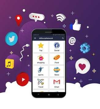 All in one social media network screenshot 1