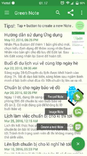 GNote - memo app скриншот 2