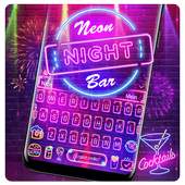 Neon Night Bar keyboard 10001005