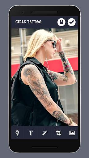 Girls tattoo maker screenshot 1