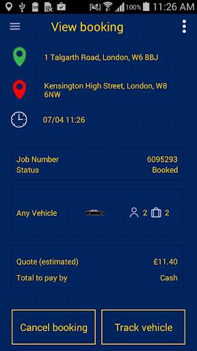 Parker Car Service screenshot 4