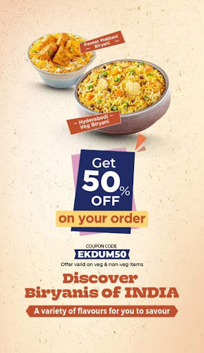 Ekdum Biryani: Order Biryani,  screenshot 1