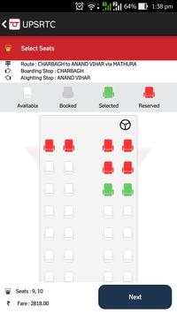 UPSRTC Mobile Reservation App screenshot 4