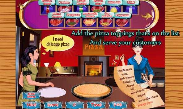 Kids cooking game - make pizza screenshot 2