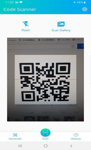 QR Code Reader - Scanner App screenshot 1