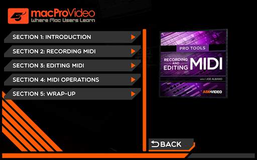 Recording and Editing MIDI Course For Pro Tools screenshot 2