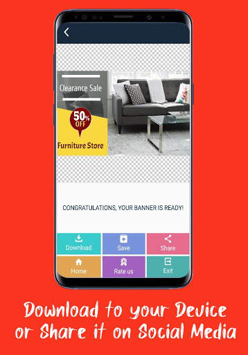 Banner Making & Poster Designing App - Slika screenshot 8