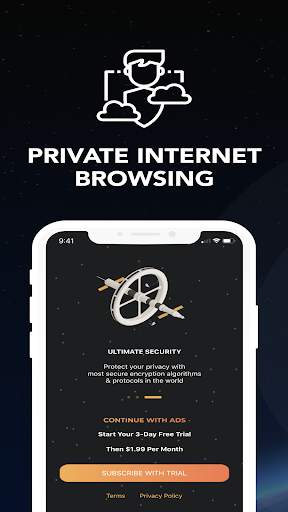 Cosmo VPN - Fast Secure Unlimited VPN WiFi Proxy screenshot 3