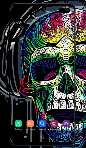 Skull Wallpaper screenshot 1