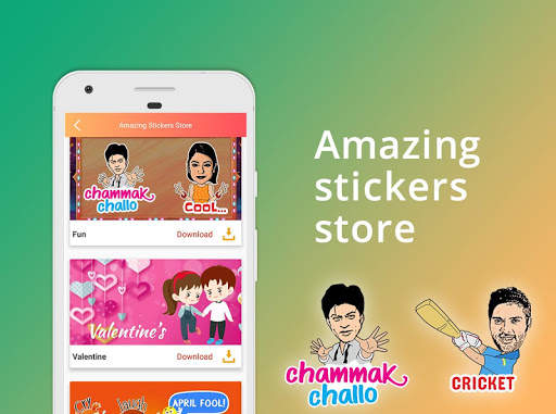 Amazing Stickers for Whatsapp, FB, Twitter... screenshot 2