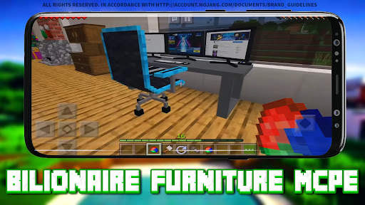Mod Billionaire Furniture MCPE screenshot 2