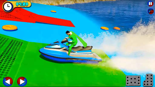 Extreme Jet Ski: Supeheros Boat Racing Game screenshot 5