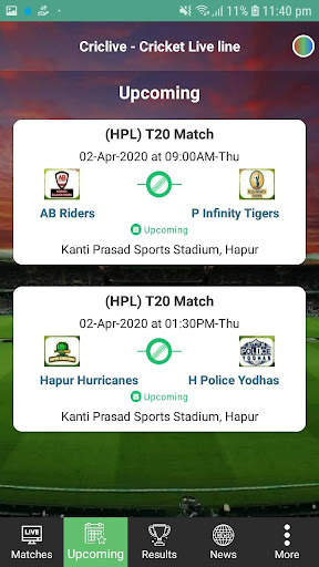 CricLive - Fast Live Line Cricket Score odds, News screenshot 1