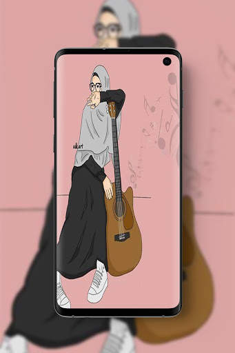 Teen Muslim Cartoon Wallpapers HD screenshot 8