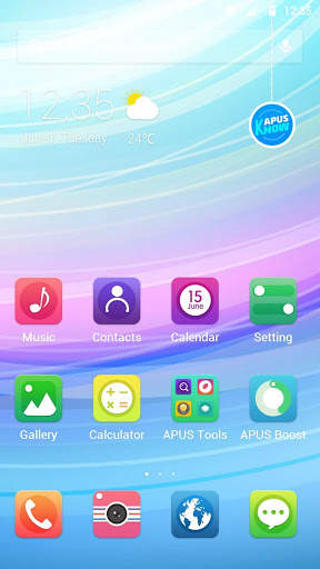 Light-APUS Launcher theme screenshot 1