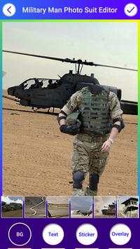 Military Man Photo Suit screenshot 4