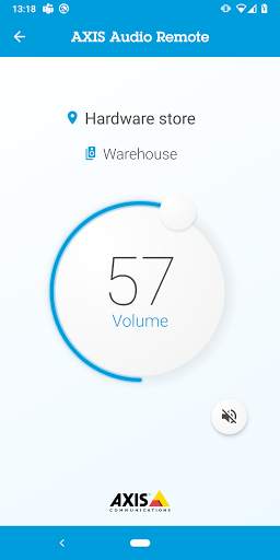 AXIS Audio Remote screenshot 1