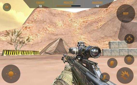Sniper Fire Legend: Desert Battleground screenshot 1