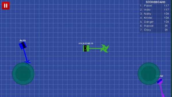 Ninja Slap.io screenshot 2