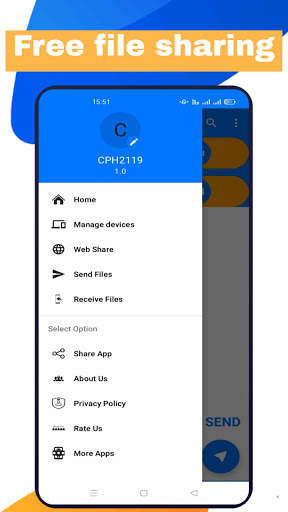 Xsander share - File transfer as like sender app screenshot 5