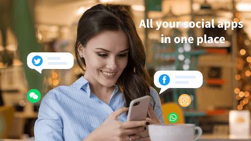 All In One Messenger for Social Apps screenshot 1