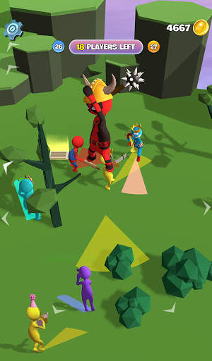Stickman Smashers -  Clash 3D Impostor io games screenshot 4