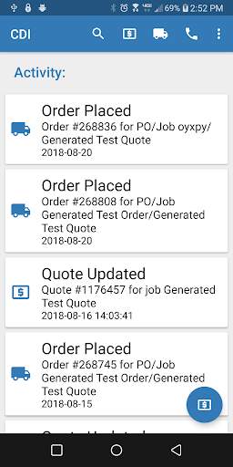 CDI Mobile screenshot 1