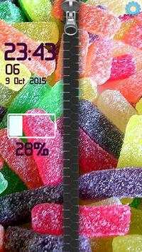 Sweet Candies Zipper screenshot 1