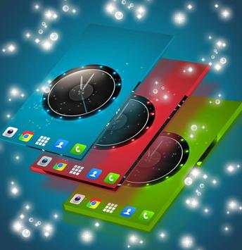 Live Wallpaper Clock for HTC скриншот 1