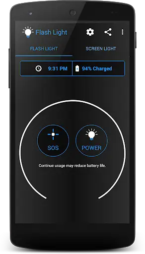 Flash Light Torch App screenshot 2