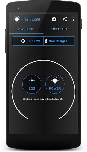 Flash Light Torch App screenshot 2