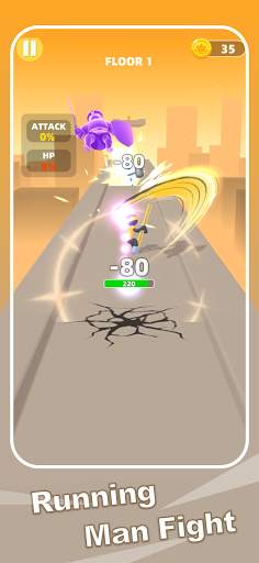 Running Man Fight screenshot 1