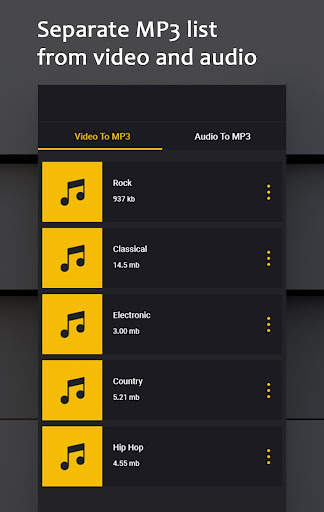 Video zu Audio Konverter MP3 screenshot 7