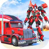 Robot Car Transform Fight Game 3D