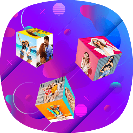 Photo 3D Cube Live Wallpaper icon