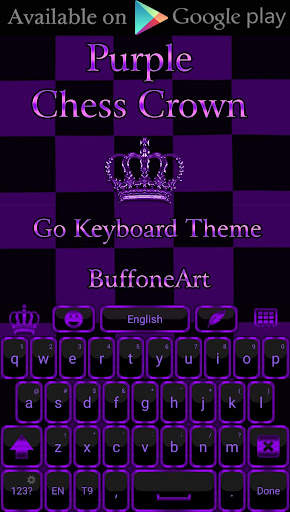 Purple Chess Crown Go Launcher screenshot 8