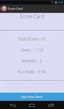 Cricket Scorer screenshot 2