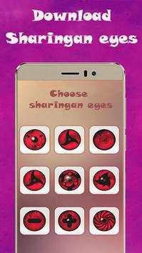 Uchiha Sharingan Eye Camera Editor screenshot 1