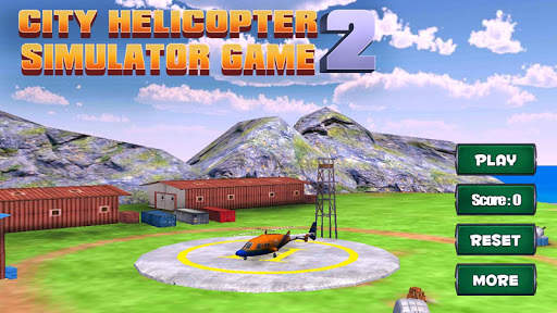City Helicopter Sim Game - 2 screenshot 1