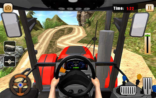 Real Tractor Drive Cargo 3D: New tractor game 2020 screenshot 3