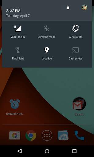 Expand Status Bar screenshot 2