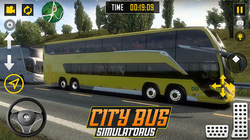 Modern Bus Coach Driving Games screenshot 3