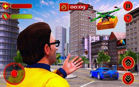 Pizza Delivery City Drone Simulator screenshot 7