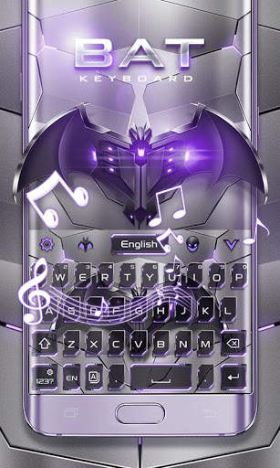 Bat GO Keyboard Theme स्क्रीनशॉट 5