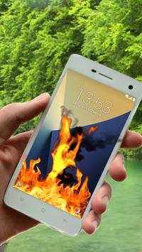 Fire On Screen Prank screenshot 1