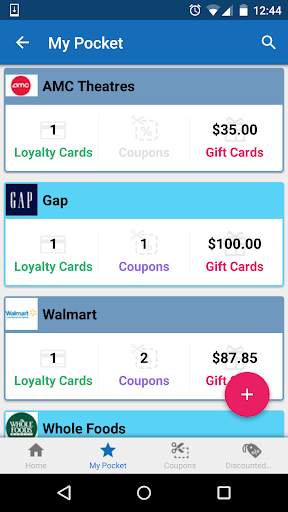 Gift Card Wallet App PocketZee screenshot 2