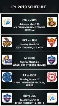 IPL DP,IPL Photo Suit,IPL Schedule,News : IPL 2019 screenshot 3