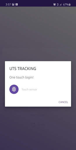 UTS Tracking screenshot 1