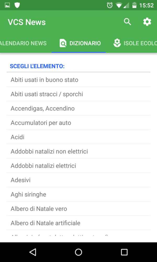 VCS Ambiente screenshot 3